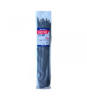 #31735 [81-3-8450J] SPECIALIST+ nylon cable ties, black, 7.6x450 mm, 50 pcs